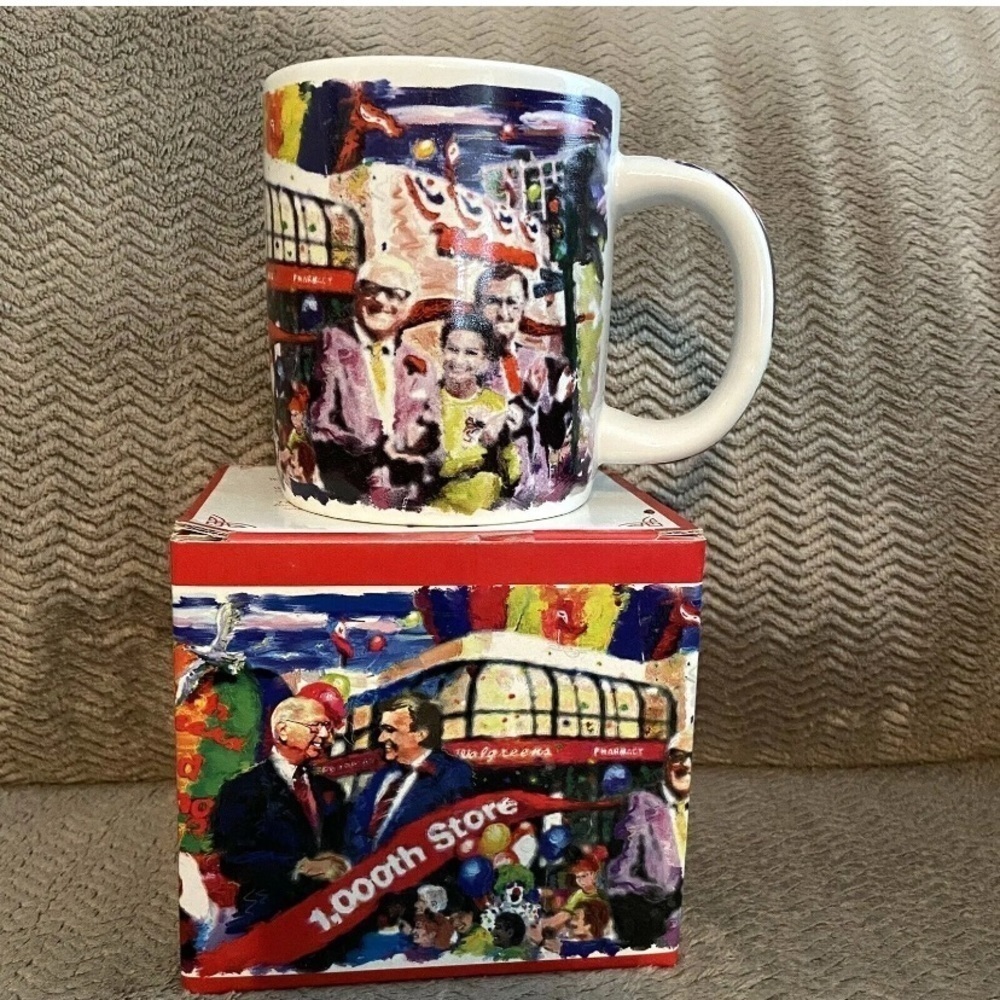 Walgreens Commemorative Mug Cup 1000th Store Chicago 1984 New In Box